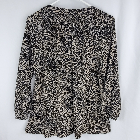 ❤️ Dana Bachman Leopard print top size large - Picture 2 of 8